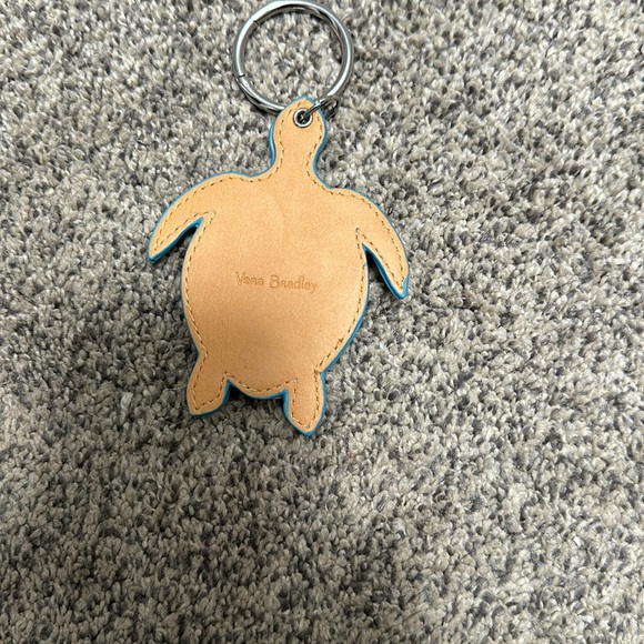 Vera Bradley Shore Thing Turtle Mirror Bag Charm - Picture 2 of 4